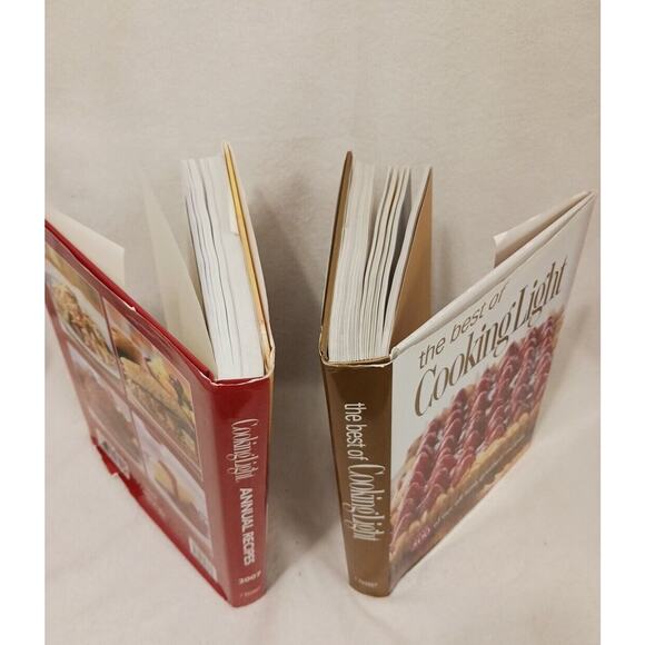 2 Cooking Light COOKBOOKS Hardcover Healthy BEST OF ANNUAL Big Book 1500 Recipes - Picture 7 of 15